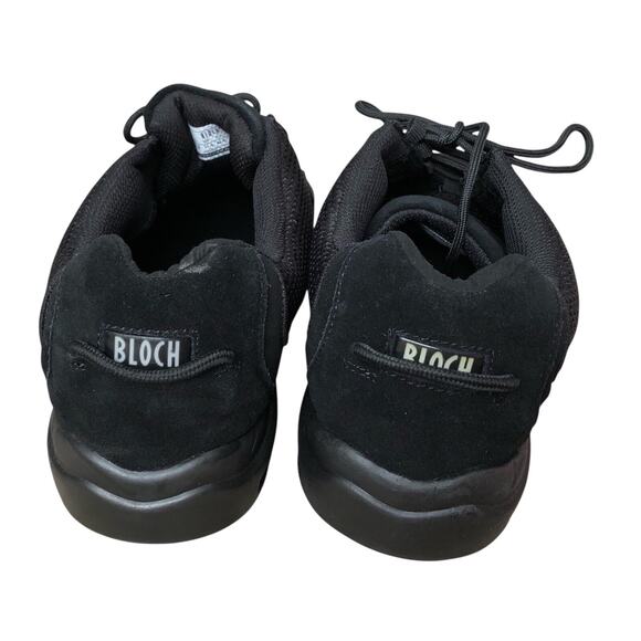 BLOCH Mens Size 14.5 Black Boost Mesh Suede Split Sole Dance Sneakers Shoes - Picture 5 of 8